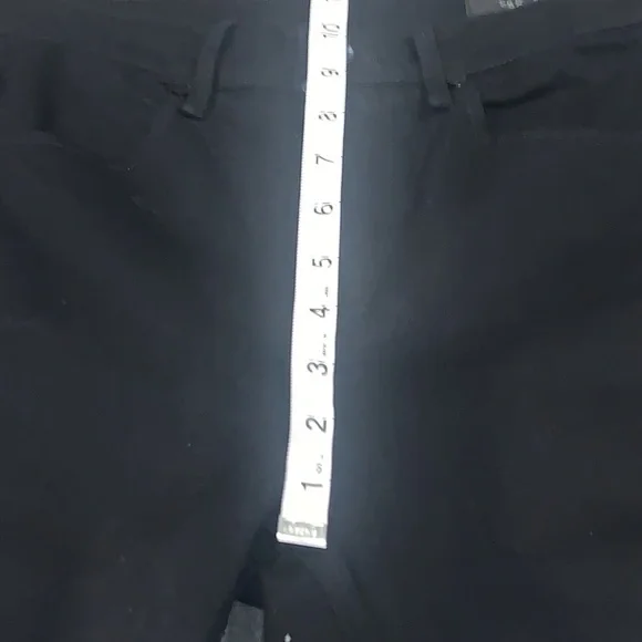 Rag & Bone NWT Bilbury Ankle Cigarette Metallic Hem Jean Size 25 Black/Gold - Picture 12 of 14